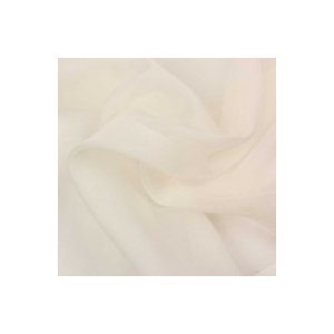 PLAIN CREAM VOILE FABRIC 150CM WIDE please change the quantity required in the box