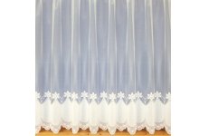 Olivia White Net Curtain