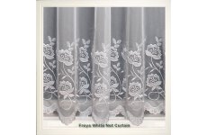FREYA WHITE EMBROIDERED VOILE limited stock