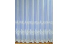 ANTONIA WHITE VOILE CURTAIN PRICED PER METRE