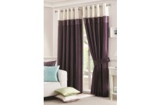 SORRENTO AUBERGINE FAUX SILK
