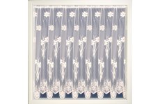 June White Net Curtain