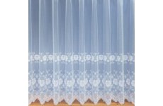 Emma White Net Curtain