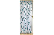 SOHO WHITE WITH TEAL PANEL EACH PANEL 150CM WIDE