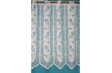 TRIXIE WHITE CAFE  NET CURTAIN