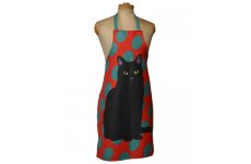 BLACK CAT APRON BY LESLIE GERRY last one