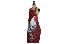 ROOSTER APRON BY LESLIE GERRY