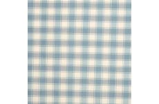 GINGHAM DUCK EGG PVC TABLE COVERING SOLD BY THE METRE