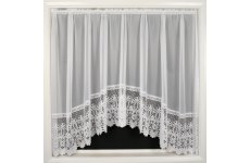 Brazil White Jardiniere Net Curtain