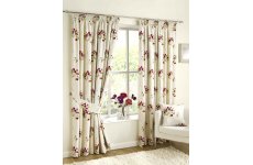 CHERYL CERISE COTTON READY MADE CURTAINS