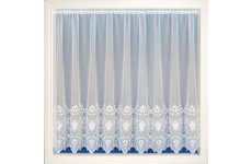 Amanda White Voile Net Curtain low stock left