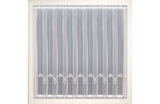 ELAINE WHITE EMBROIDERED VOILE