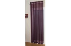 CHRISSY VOILE PANELS COLOUR AUBERGINE PRICE IS FOR 2 PANELS EACH WIDTH 150CM(59