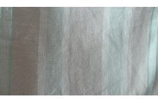 COTTON GREEN VERTICAL STRIPE FABRIC PRICE IS PER METRE