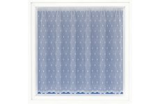 LUCINDA WHITE EMBROIDERED VOILE