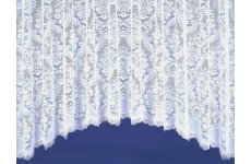 Claudia White Net Curtain