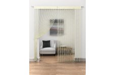 CREAM TWIST STRING CURTAINS PRICE IS PER panel