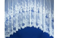 VERONA WHITE JARDINIERE  NOTTINGHAM LACE INSPIRED