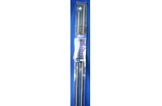 swish vargas 29mm diameter width 300cm antique brass pole with crystal finials