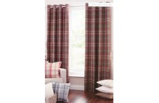 HIGHLAND EYELET CURTAINS FULLY LINED PRICE PER PAIR