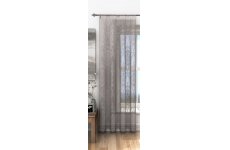 FR TREATED  HAMPTON PEWTER LACE PANEL