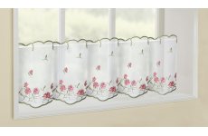 HARROGATE VOILE CAFE CURTAIN PANELS