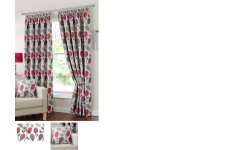 SCARBOROUGH HEAVY CHENILLE FULLY LINED CURTAINS