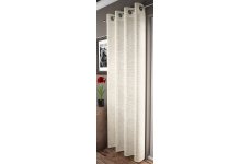 FR TREATED Abingdon cream eyelet top panel