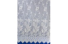 Tuscany Nottingham white Filigree Lace