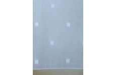 Zeta white Voile Net Curtain