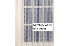 Wembley white net curtain Discontinued design limited stock