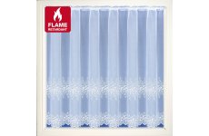 Fire Retardant  Portland White Voile Net Curtain