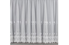 CREAM SIMONE VOILE NET CURTAIN