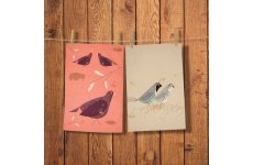 MAGPIE TEA TOWELS 1 QUAIL & 1 GROUSE IN PACK