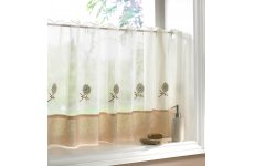 GENEVA CAFE CURTAIN: width 60(152CM