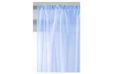 SKY BLUE SLOT TOP VOILE PANEL