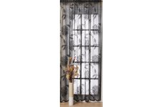 BRIDGET BLACK CURTAIN PANEL discontinued