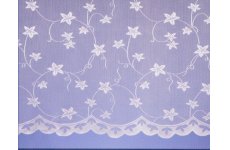 STARBURST NET CURTAIN: priced per metre 42 inch limited stock