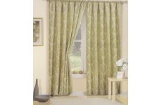 GOSFORD GREEN CURTAINS: priced per pair