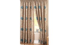 PEONY  LINED CURTAINS:priced per pair
