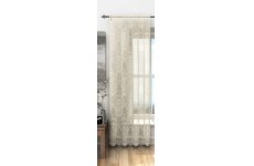 FR TREATED HAMPTON CREAM LACE PANEL EACH PANEL 137CM WIDEFR C
