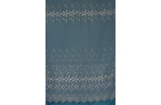 EMILY WHITE EMBROIDERED VOILE