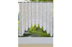 Butterfly White Jardiniere Net Curtain