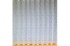 CHANTEL WHITE  NET CURTAIN:priced per metre