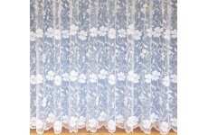 Debbie White Net Curtain