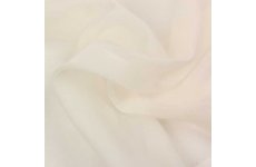 PLAIN CREAM VOILE FABRIC 150CM WIDE please change the quantity required in the box